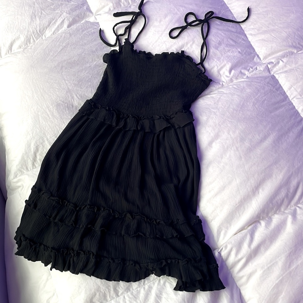 Forever 21 Flowy Ruffle Tank Dress
